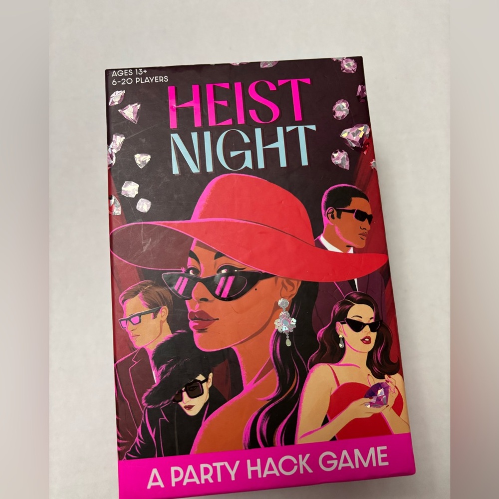 New! Heist Night A Party Hack Game 6-20 Players 13+ Funko Games